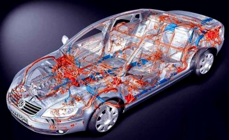 因為汽車電線束的連接,汽車上各種電子儀器才得以正常運轉